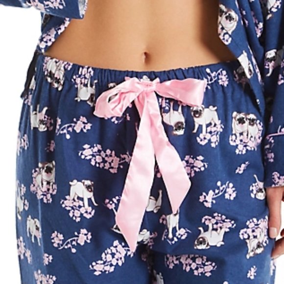 Pugs Flannel Pajamas - Picture 2 of 2